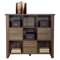 900 Collection Filing Bookcase in Walnut