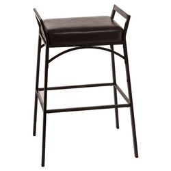 Hawthorne Backless Barstool in Brown