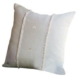 Hampton Porch Pillow in Cream