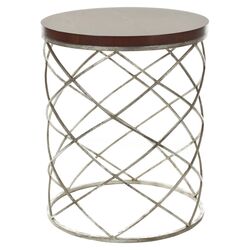 Frank End Table in Brown