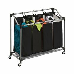 Deluxe Quad Sorter in Black