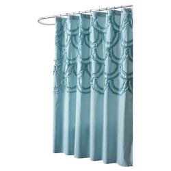 Chic Shower Curtain in Blue