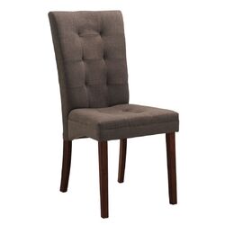 Anne Side Chair in Brown (Set of 2)