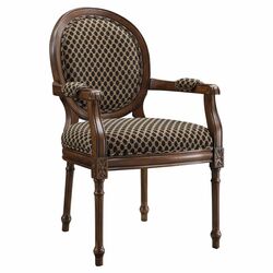 Accent Armchair in Eastern Brown Cherry