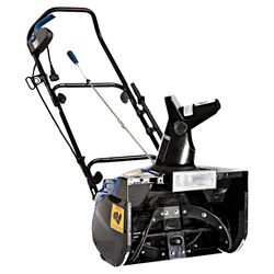 Electric Snow Thrower in Black