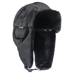 N-Ferno 6802 Classic Trapper Hat in Black