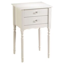 End Table in White