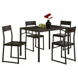 Kenefick 5 Piece Dining Set in Cappuccino