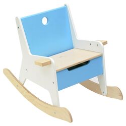 Rockabye Kid's Rocking Chair in Blue