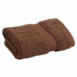 Egyptian Cotton Face Towel in Chocolate (Set of 6)