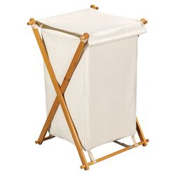 X Frame Hamper in Natural