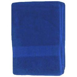 Terry Cloth Bath Sheet in Navy