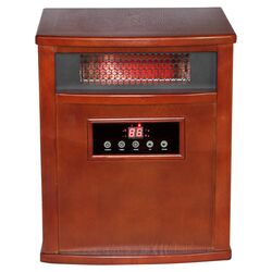 1,500 Watt Infrared Cabinet Portable Space Heater in Tuscan