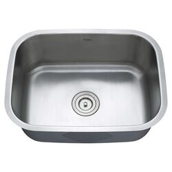 Undermount Single Bowl Kitchen Sink III in Stainless Steel