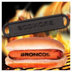 NFL Hot Dog BBQ Branders in Black