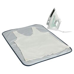 Ironing Blanket in Silver Silicone