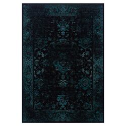 Gabriel Black & Teal Rug