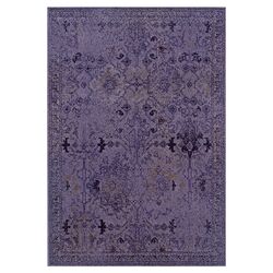 Gabriel Purple & Gray Rug