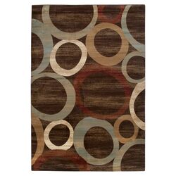 Sphere Vision Brown & Beige 5' x 8' Rug