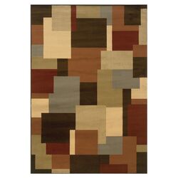 Pisani Geometric Brown & Beige Rug