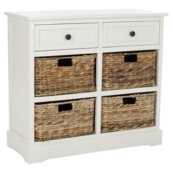 Harry 6 Drawer Chest in Distressed Cream