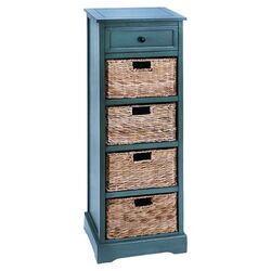 Library Book 3 Drawer Chest in Cherry