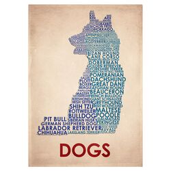 Dogs Print Art