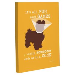 Fun and Games Canvas Art