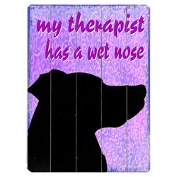 My Therapist Has A Wet Nose Sign