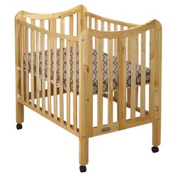 Tian Portable Convertible Crib in Natural
