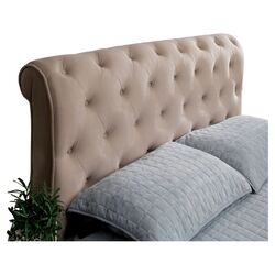 Concord Upholstered Headboard in Beige