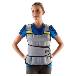 20 lb Weighted Vest in Grey & Yellow