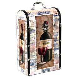 Wine Suitcase Decor