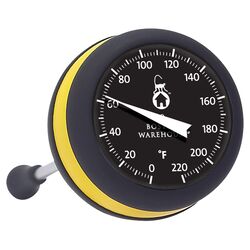 Animal House Bee Instant Read Thermometer in Yellow & Black