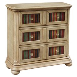 Artistic Expressions 3 Drawer Chest in Cream