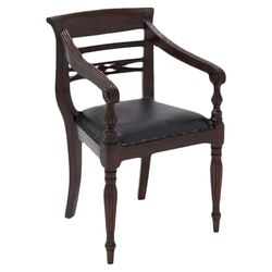 Pepe Royal Arm Chair in Mahogany