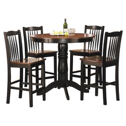 Scottsdale 3 Piece Counter Height Dining Set in White