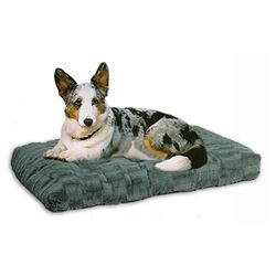 Quiet Time Deluxe Mosaic Pattern Dog Mat in Green Mist
