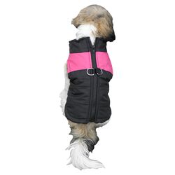 Winter Dog Vest in Bubblegum Pink