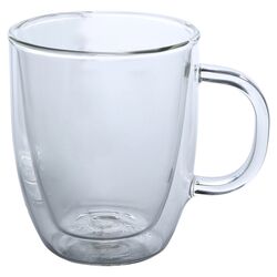 Glass Bistro Mug (Set of 2)