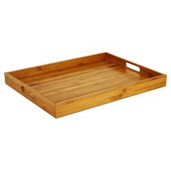 Monte Carlo Rectangular Serving Tray in Natural
