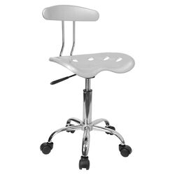 Vibrant Task Chair in Silver