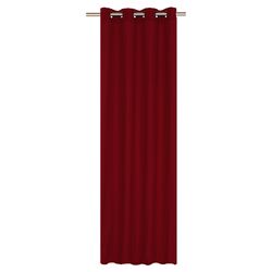 Karma Curtain Panel in Lipstick Red (Set of 2)