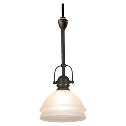 Trenton 1 Light Pendant in Antique Bronze