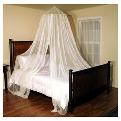 Oasis Bed Canopy Net in White