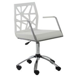 Sophia Office Chair in White