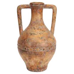 Loft Ceramic Tuscan Storage Urn in Antique Brown