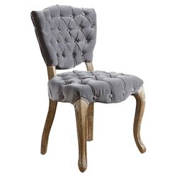 Bates Side Chair in Grey (Set of 2)