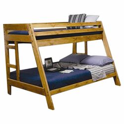 San Anselmo Twin Over Full Loft Bed in Natural