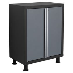 Bold Series Base Cabinet in Gray & Black